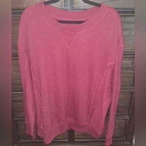 Red Crewneck Sweatshirt